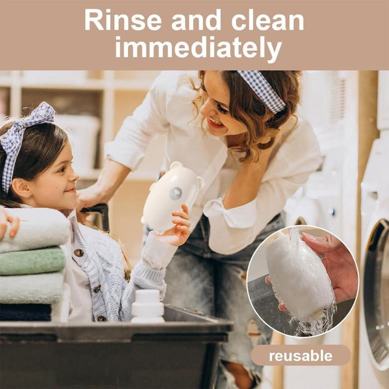 Reusable Lint Roller Ball, Mini Travel Size Lint Roller for Clothes, on the Go Lint Roller Ball, Small Portable Lint Ball Remover for Clothes and Pet Hair, Extra Sticky & Washable Gel