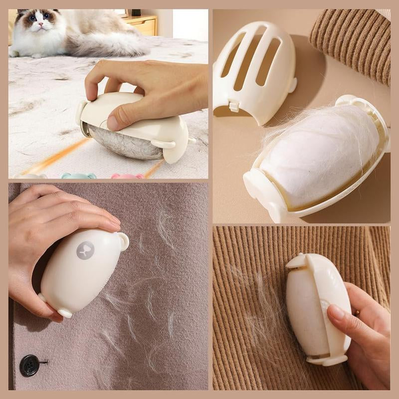 Reusable Lint Roller Ball, Mini Travel Size Lint Roller for Clothes, on the Go Lint Roller Ball, Small Portable Lint Ball Remover for Clothes and Pet Hair, Extra Sticky & Washable Gel