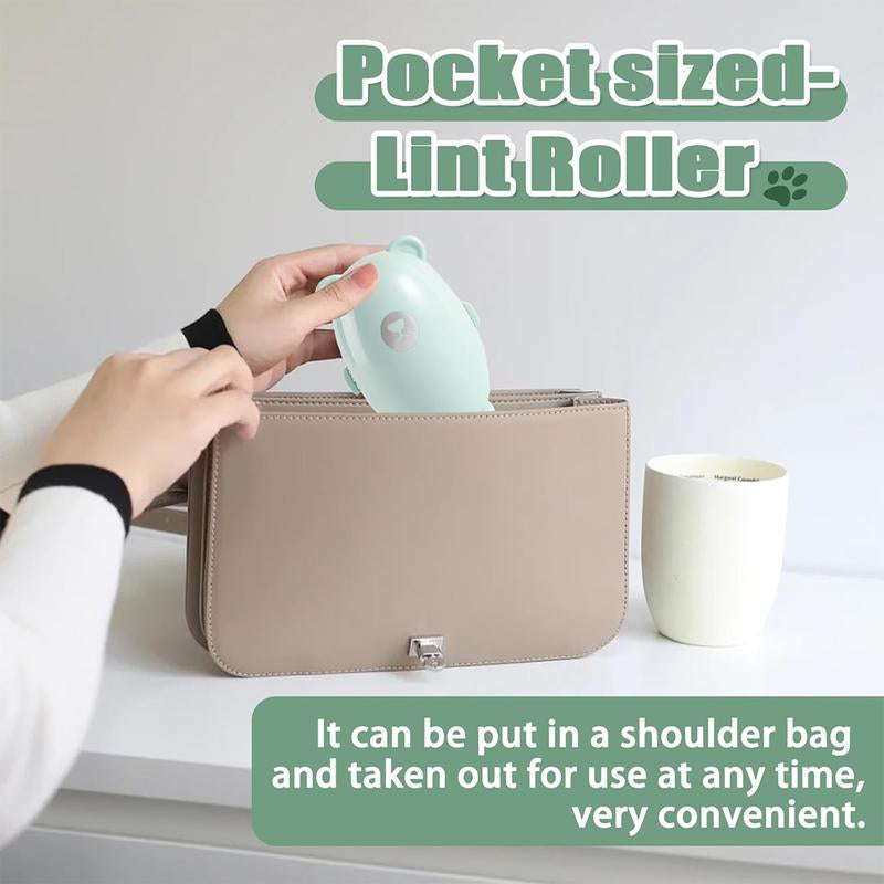 Reusable Lint Roller Ball, Mini Travel Size Lint Roller for Clothes, on the Go Lint Roller Ball, Small Portable Lint Ball Remover for Clothes and Pet Hair, Extra Sticky & Washable Gel