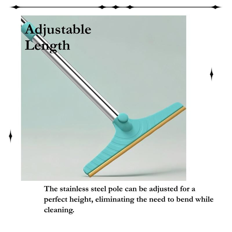 Cat Hair Remover, Adjustable Pet Hair Remover, Pet Cleaning Brush with Hanging Ring, Power Broom, Pet Hair Remover Tool for Carpets Floor Use, Pet Products, Cat Grooming Accessories