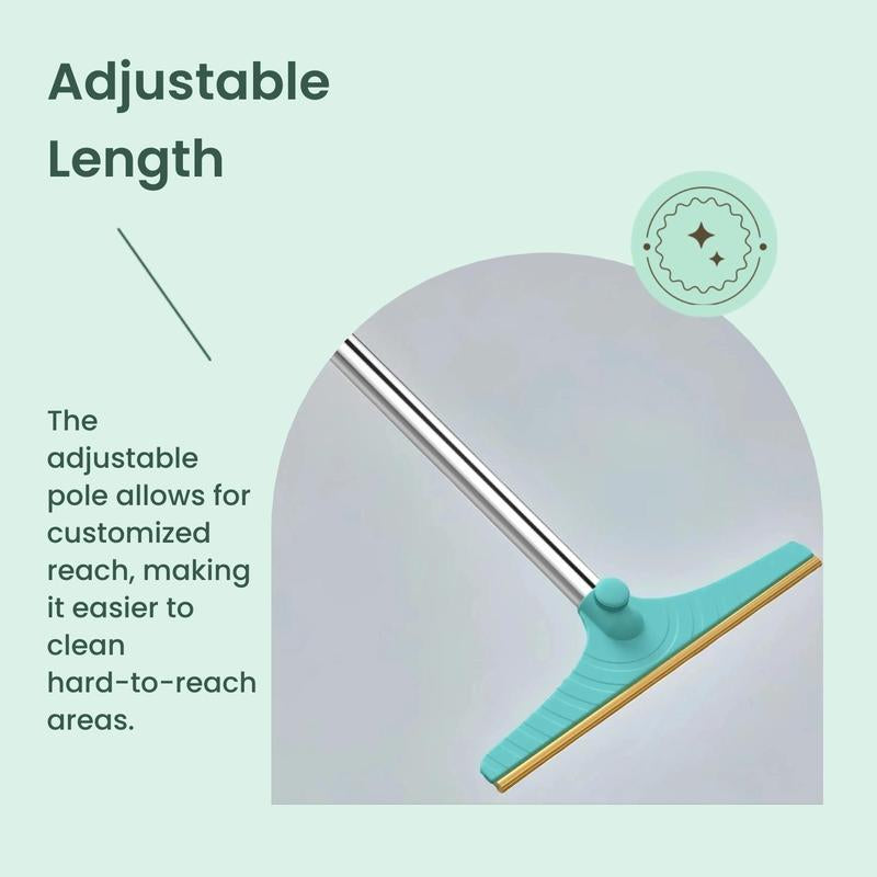 Cat Hair Remover, Adjustable Pet Hair Remover, Pet Cleaning Brush with Hanging Ring, Power Broom, Pet Hair Remover Tool for Carpets Floor Use, Pet Products, Cat Grooming Accessories